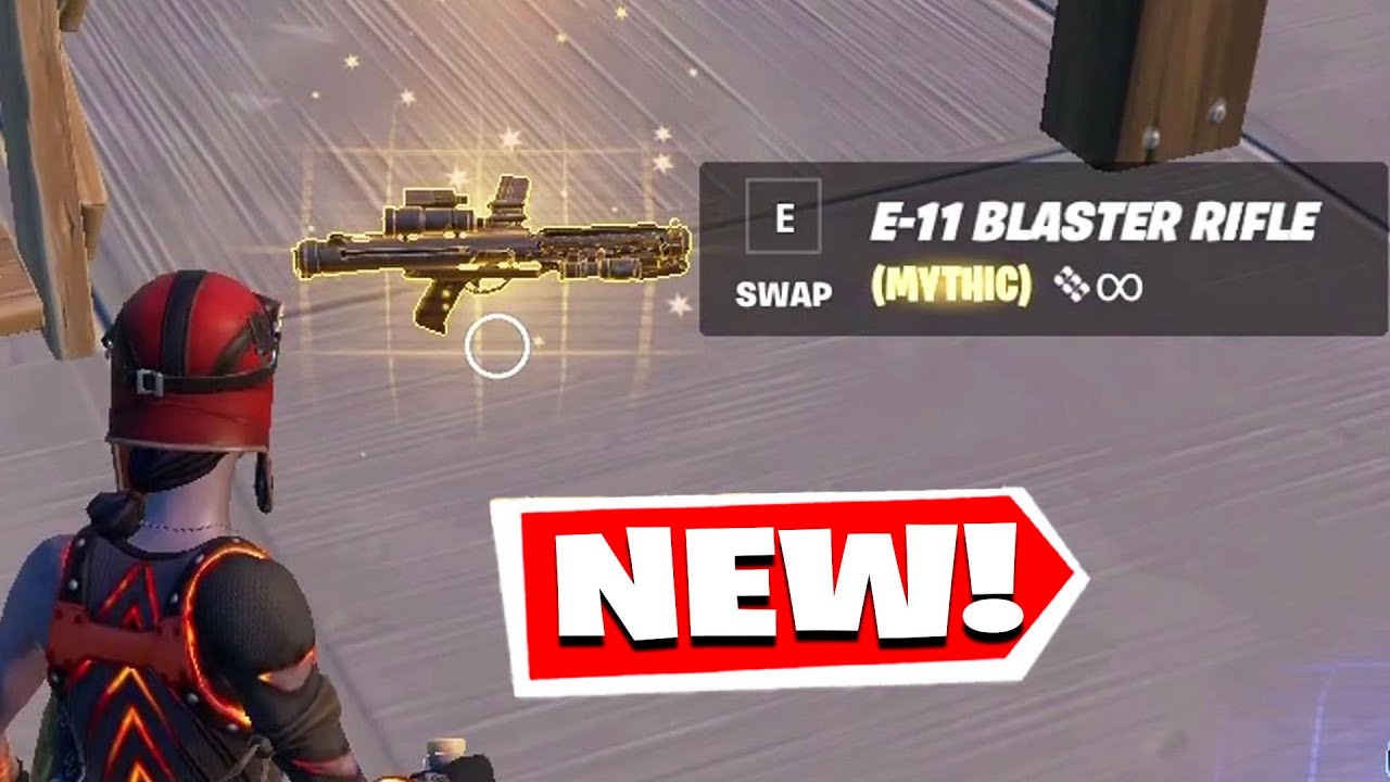 Fortnite Where to Find E-11 Blaster Rifle