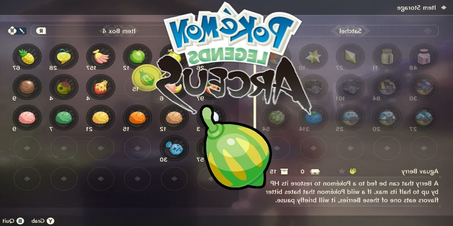 Easy Guide to Farm Aguav Berries in Pokemon Legends, Arceus Ask Gamer