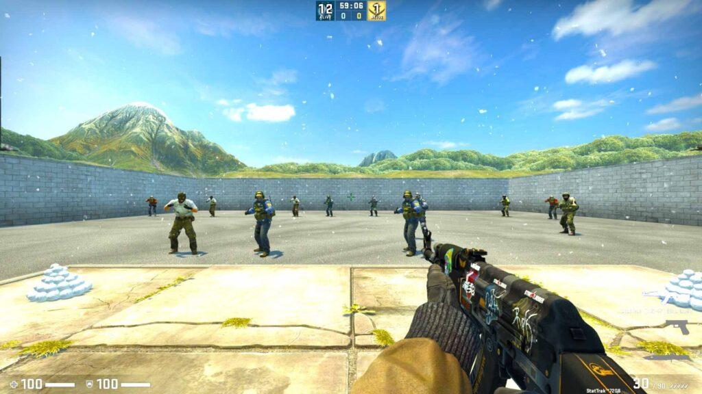 Pro-Level Precision: Implementing m0nesy's CS2 Crosshair and Settings Practice and Patience