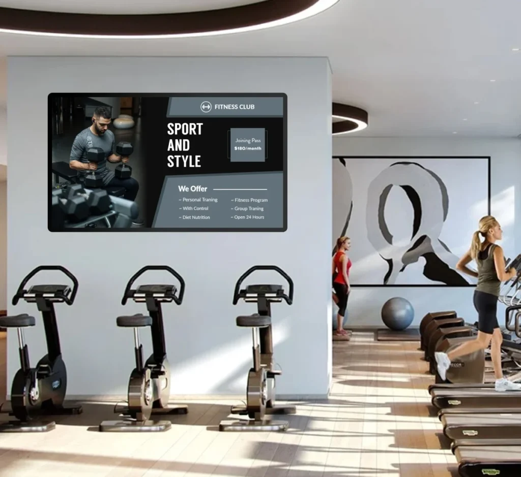 What Is a Workout Display System for Gyms
